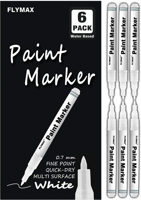 White Paint Pens marking pens Permanent Markers 